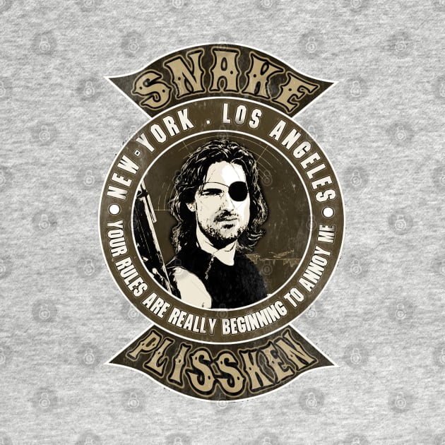 Snake Plissken Vintage by CosmicAngerDesign